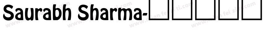 Saurabh Sharma字体转换